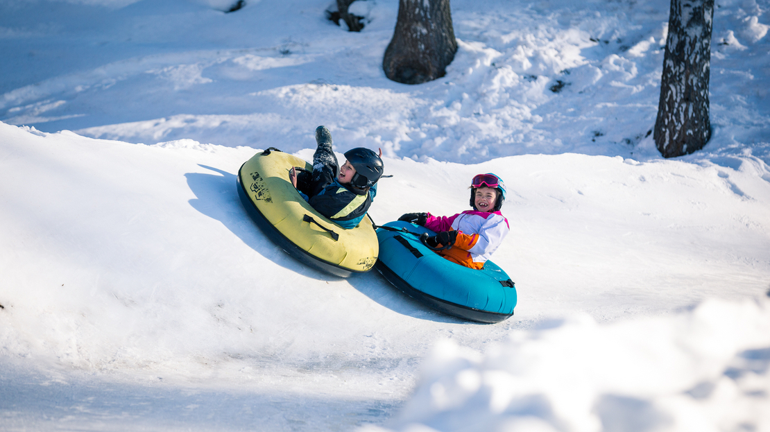 Snowtubing, Nax, Espace Mont-Noble, glisse