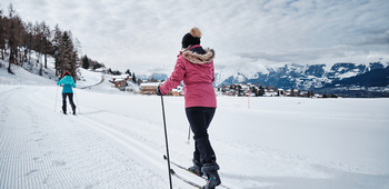 Ski de fonds, Nax région, Espace Mont-Noble