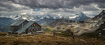 Hütte des Becs de Bosson alt