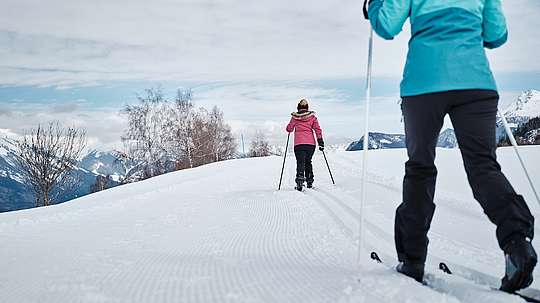 Ski de fond, nax, mont-noble, herens