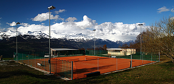 Nax, Centre de loisirs Espace Mont-Noble, Tennis