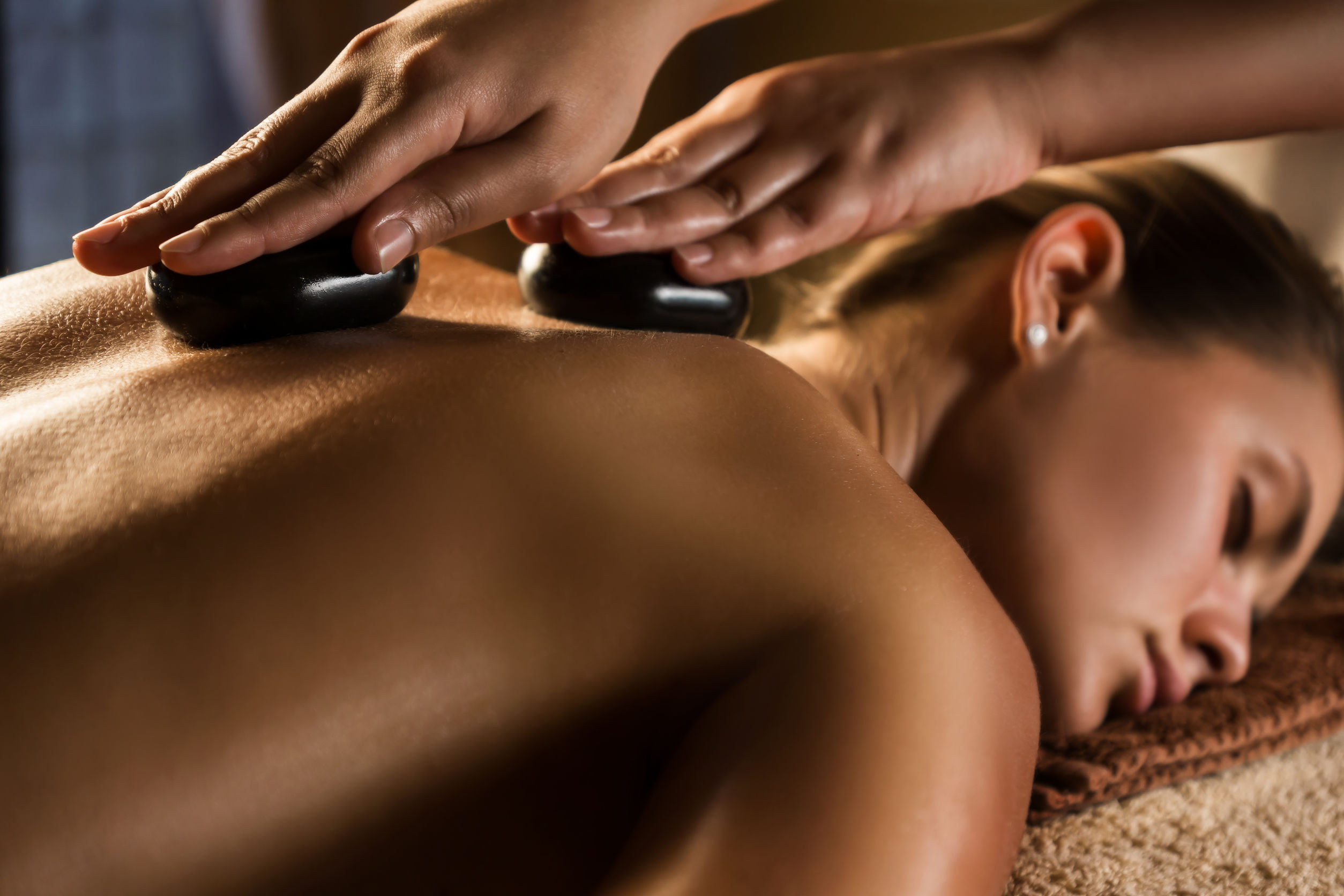 Hot hotel massage